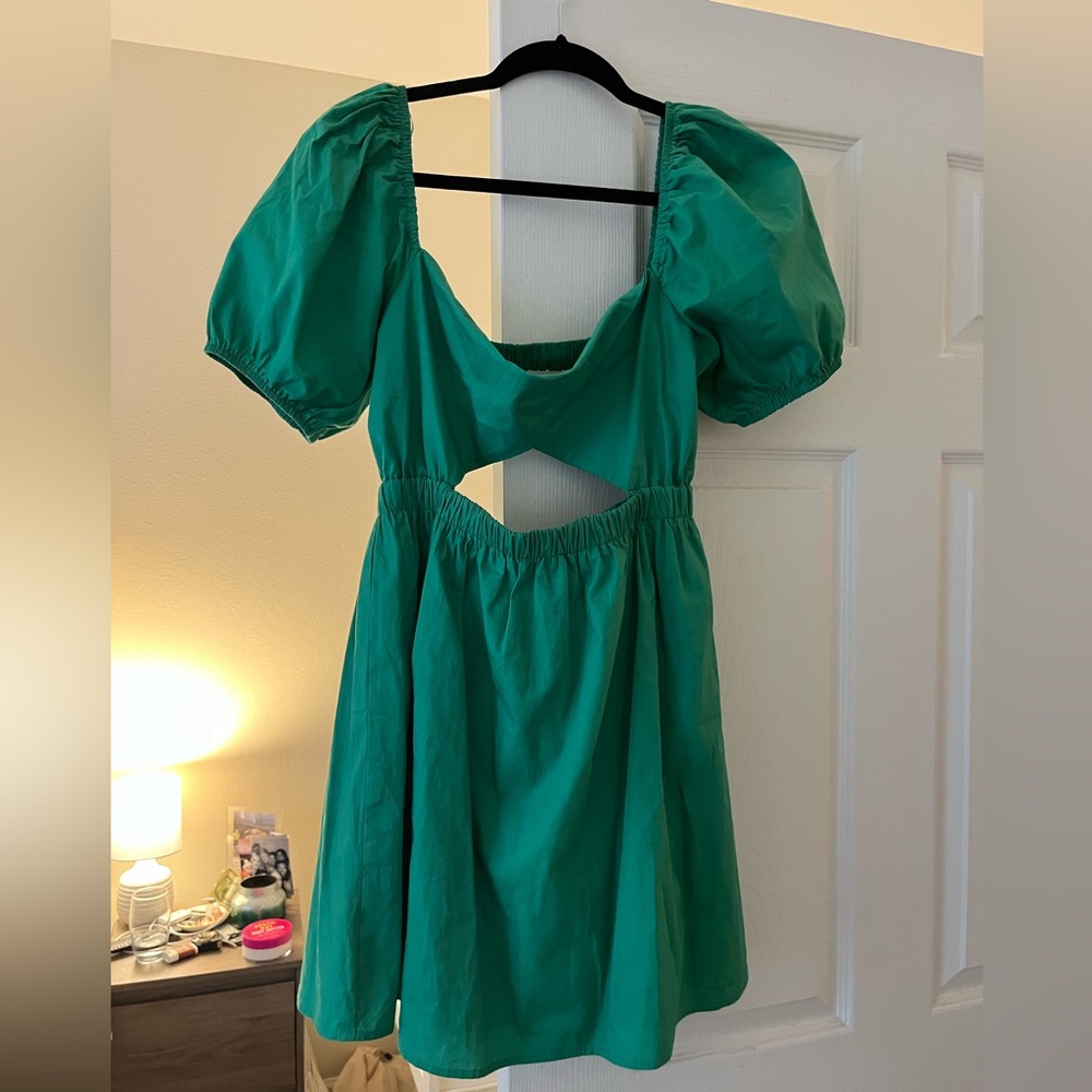 Kelly Green Party Dress